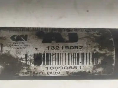 Pezzo di ricambio per auto di seconda mano trasmissione anteriore destra per opel insignia a sedán (g09) 2.0 cdti (69) riferimenti oem iam 13219092