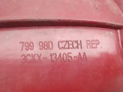 Second-hand car spare part left tailgate light for citroen c2 vtr oem iam references 3ckx13405aa  