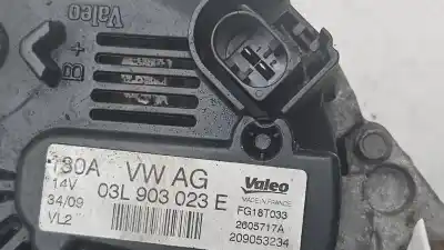 Second-hand car spare part alternator for volkswagen passat b6 variant (3c5) 2.0 tdi 16v oem iam references 03l903023e  