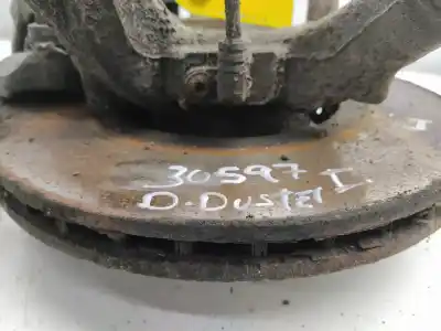 Second-hand car spare part front left knuckle for dacia duster 1.5 dci diesel fap cat 110 cv / 81 kw oem iam references 8200881914  