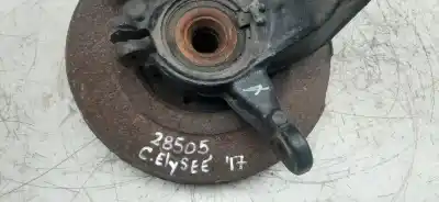 Second-hand car spare part front right knuckle for citroen c-elysée exclusive oem iam references 1607557580  