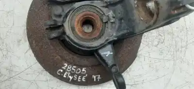 Second-hand car spare part front right knuckle for citroen c-elysée exclusive oem iam references 1607557580  