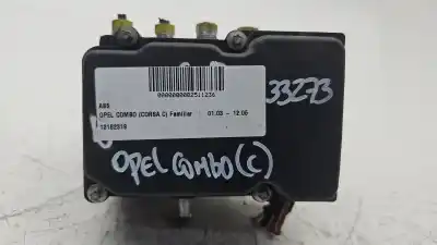 Second-hand car spare part abs for opel combo familiar oem iam references 13182319  0265231583