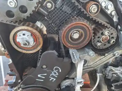 Second-hand car spare part complete engine for volkswagen golf vi (5k1) advance bluemotion oem iam references cayc  