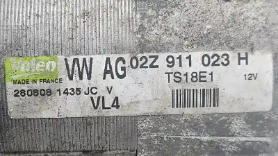 Peça sobressalente para automóvel em segunda mão motor de arranque por seat leon (1p1) reference referências oem iam 02z911023h  