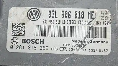 Автозапчасти б/у БЛОК УПРАВЛЕНИЯ ДВИГАТЕЛЕМ за SEAT EXEO ST (3R5)  ссылки OEM IAM 0281018369  03L906018ME