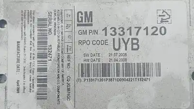 Pièce détachée automobile d'occasion système audio / radiocd pour opel insignia a sedán (g09) 2.0 cdti (69) références oem iam 13317120  