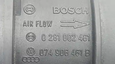 Автозапчастина б/у витратомір повітря для volkswagen passat b6 variant (3c5) 2.0 tdi 16v посилання на oem iam 0281002461  074906461b