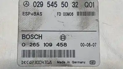 İkinci el araba yedek parçası  için MERCEDES-BENZ CLASE E (W210) BERLINA  OEM IAM referansları 0295455032Q01  0265109458