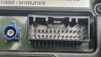 Автозапчастина б/у багатофункційний дисплей для renault captur i (j5_, h5_) 1.3 tce 130 (j5nj j5ne) посилання на oem iam da0099960 1me000164 1me09