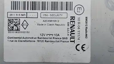 Автозапчасти б/у аудиосистема / радио cd за renault captur i (j5_, h5_) 1.3 tce 130 (j5nj j5ne) ссылки oem iam a2c85678512