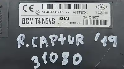 Peça sobressalente para automóvel em segunda mão módulo eletrônico por renault captur i (j5_, h5_) 1.3 tce 130 (j5nj j5ne) referências oem iam 284b14456r  