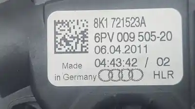 Автозапчастина б/у педаль акселератора для audi a4 b8 (8k2) 2.0 tdi посилання на oem iam 8k1721523a  6pv00950520