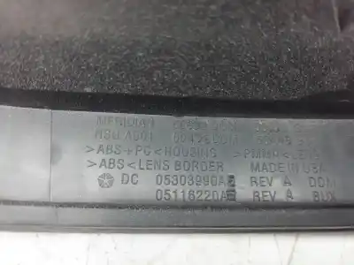 Second-hand car spare part right tailgate light for dodge avenger 2.0 crd oem iam references 05116220a  