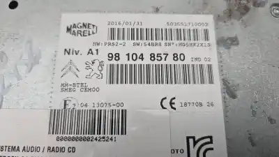 Pezzo di ricambio per auto di seconda mano  per CITROEN C4 PICASSO  Riferimenti OEM IAM 9810485780  