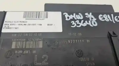 Pezzo di ricambio per auto di seconda mano MODULO ELETTRONICO per BMW SERIE 1 BERLINA (E81/E87) 118d Riferimenti OEM IAM 6135922717901  