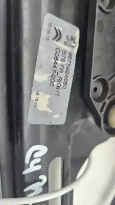 Second-hand car spare part passenger side right window regulator for citroen c4 picasso seduction oem iam references   