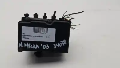 Pezzo di ricambio per auto di seconda mano abs per nissan micra (k12e) 25 aniversario riferimenti oem iam 47660ax600