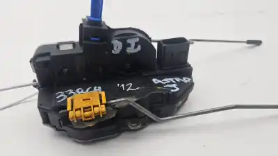 Peça sobressalente para automóvel em segunda mão fechadura da porta dianteira esquerda por opel astra j lim. excellence referências oem iam 13579522