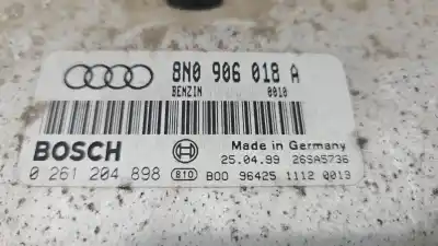 Автозапчасти б/у блок управления двигателем за audi tt (8n3/8n9) 1.8 t coupe (132kw) ссылки oem iam 8n0906018a  0261204898