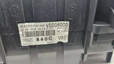 Peça sobressalente para automóvel em segunda mão quadrante por seat leon (1p1) stylance / style referências oem iam 1p0920840c  v0006000