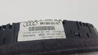 Автозапчасти б/у приборная доска за audi a3 (8p1) 2.0 tdi 16v ссылки oem iam 8p0920930kx  d07024c0c02