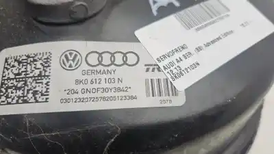 Second-hand car spare part brake servo for audi a4 b8 (8k2) 2.0 tdi oem iam references 8k0612103n