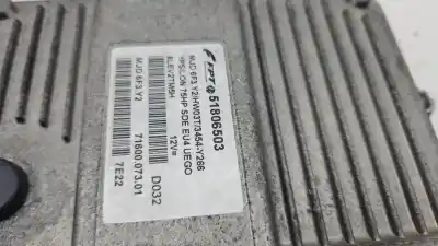 Автозапчасти б/у блок управления двигателем за lancia ypsilon (101) 199a2000 ссылки oem iam 51806503 6lev2tm5h 6f3y2hw03t