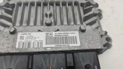 Second-hand car spare part ecu engine control for citroen c4 picasso exclusive oem iam references 5ws40615ct  sw9665100380