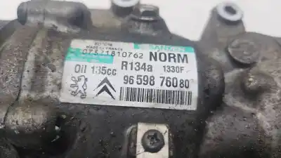 Pezzo di ricambio per auto di seconda mano compressore aria condizionata per citroen c4 picasso exclusive riferimenti oem iam 9659876080  