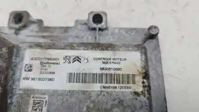 Second-hand car spare part ecu engine control for opel crossland x edition oem iam references a3c0177940001 9830510980 9815037580