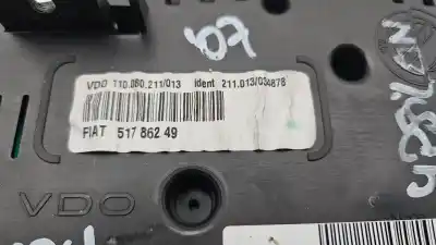 Second-hand car spare part dashboard for lancia ypsilon (101) 199a2000 oem iam references 51786249  110080211013