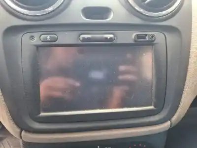 Second-hand car spare part multifunction display for dacia dokker ambiance oem iam references 