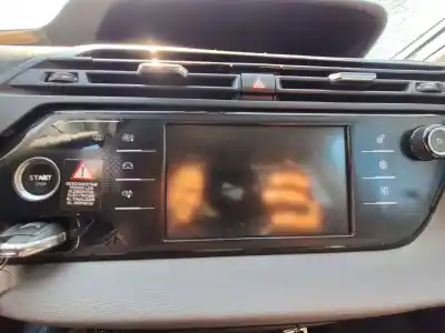 Second-hand car spare part multifunction display for citroen c4 picasso 1.2 12v e-thp / puretech oem iam references   