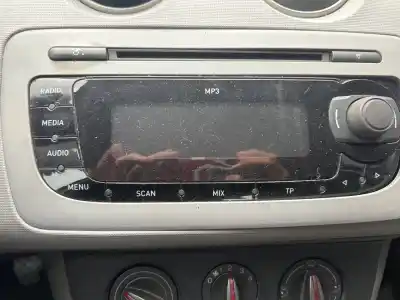 Peça sobressalente para automóvel em segunda mão display gps / multimídia por seat ibiza (6j5) reference referências oem iam 