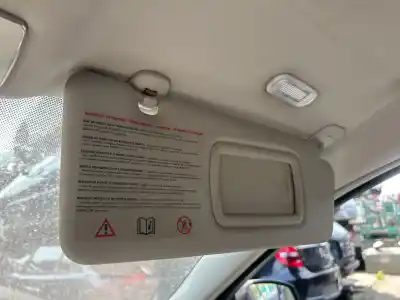 Peça sobressalente para automóvel em segunda mão para-sol direito por renault laguna iii dynamique referências oem iam 