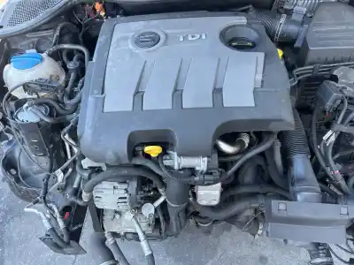 Second-hand car spare part Complete Engine for SEAT IBIZA (6J5) Stylance / Style OEM IAM references CAY  
