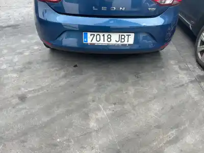 Second-hand car spare part rear bumper for seat leon (5f1) 1.6 tdi oem iam references 