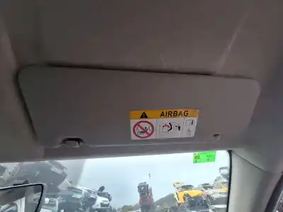 Peça sobressalente para automóvel em segunda mão para-sol direito por dacia sandero basis referências oem iam   