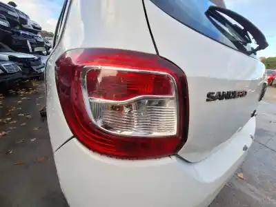 Second-hand car spare part left tailgate light for dacia sandero basis oem iam references 