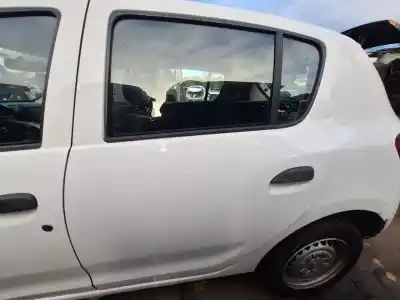 Second-hand car spare part rear left door for dacia sandero basis oem iam references 