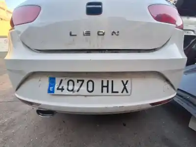 Peça sobressalente para automóvel em segunda mão para choques traseiro por seat leon (1p1) reference copa referências oem iam   