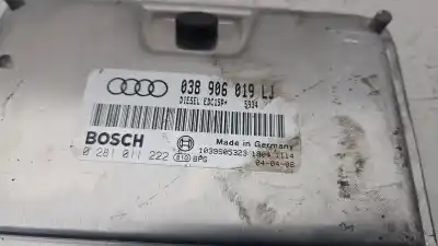 Peça sobressalente para automóvel em segunda mão centralina de motor uce por audi a4 b6 (8e2) 1.9 tdi referências oem iam 038906019lj  0281011222