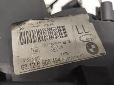 Second-hand car spare part right headlight for bmw 5 (e39) 520 d oem iam references 63126902760  