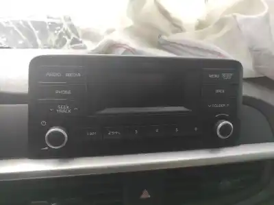 Автозапчастина б/у аудіо система / радіо cd для kia picanto iii (ja) 1.0 посилання на oem iam 96150g6280asb  
