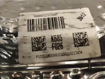 Pezzo di ricambio per auto di seconda mano CATALIZZATORE per PEUGEOT 2008 I (CU_)  Riferimenti OEM IAM 9808329380  