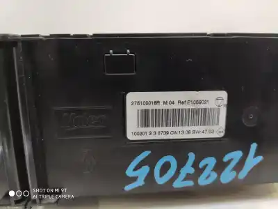 Peça sobressalente para automóvel em segunda mão comando de sofagem (chauffage / ar condicionado)  por renault fluence (l3_) 1.5 dci (l30b) referências oem iam 275100018r  