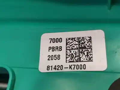 Pezzo di ricambio per auto di seconda mano SERRATURA PORTA POSTERIORE DESTRA per HYUNDAI I10 III (AC3, AI3)  Riferimenti OEM IAM 81420K7000  