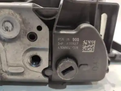 Автозапчастина б/у замок заднього правого дверя для citroen c4 cactus 1.2 thp 110 посилання на oem iam 9801690380  