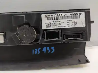 Second-hand car spare part heating / air conditioning control panel for bmw 3 (e90) 320 d oem iam references 64119119686  